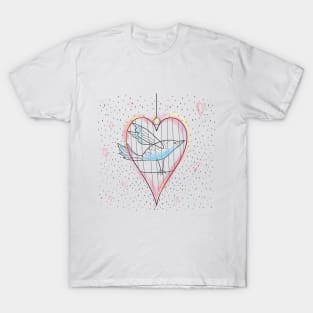 Valentine’s modern love hearts T-Shirt